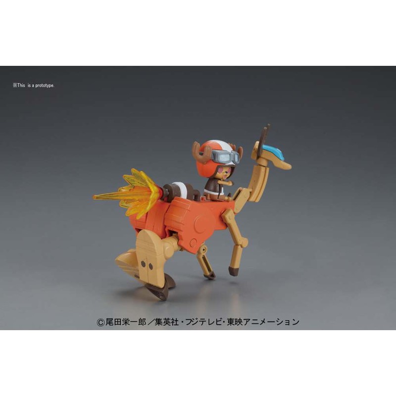 ONE PIECE - Chopper Robo Super 5 Walk Hopper Bandai Model Kit