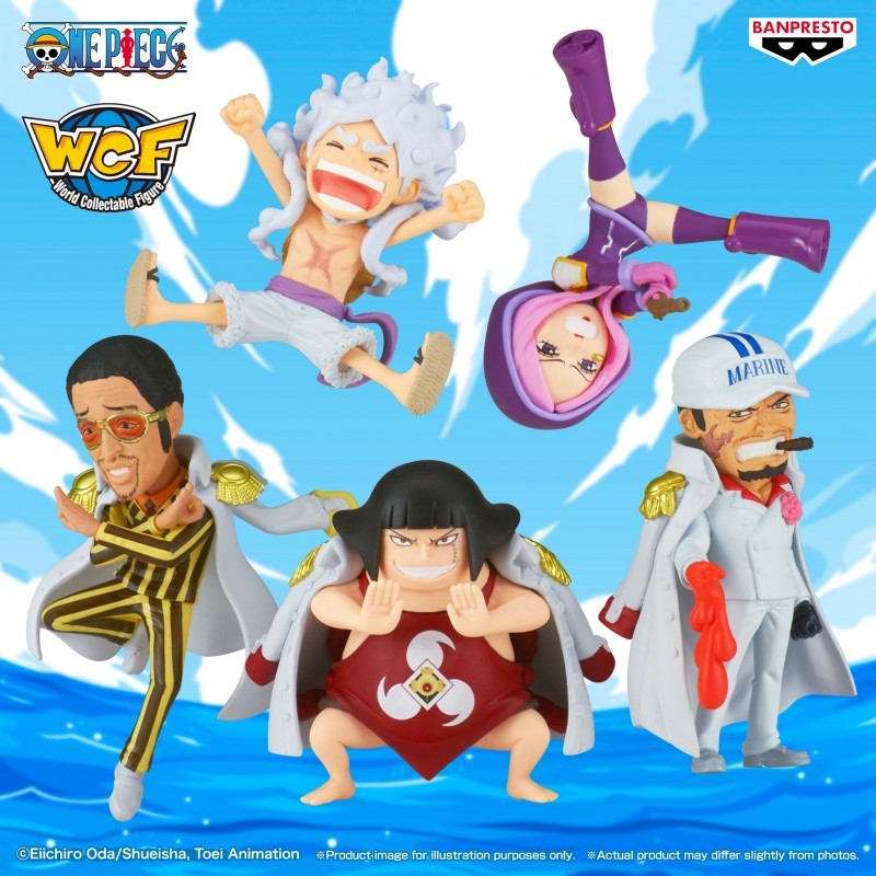 ONE PIECE - Egghead 6 World Collectable Figure Complete Pack 7 cm