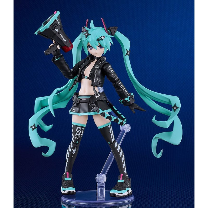 CHARACTER VOCAL SERIES 01 - Hatsune Miku Chuocho Tactical Craft Ver. Plamatea Plastic Model Kit 15 cm