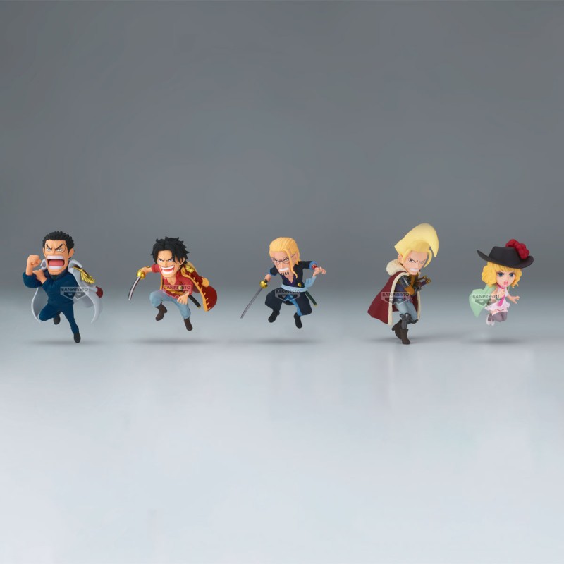 ONE PIECE - God Valley Incident 1 World Collectable Figure Complete Pack 5 cm