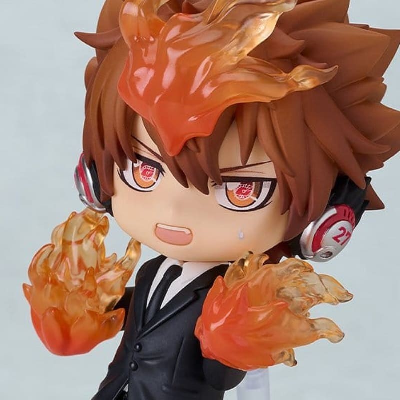 REBORN! SERIES - Tsunayoshi Sawada Black Suit Ver. Nendoroid Action Figure 11 cm