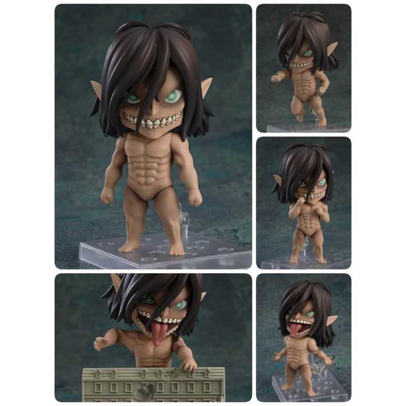ATTACK ON TITAN - Eren Yeager Attack Titan Ver. Nendoroid Action Figure 10 cm